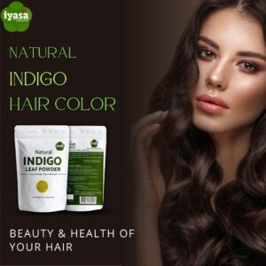 Natural Indigo Hair Color Photo